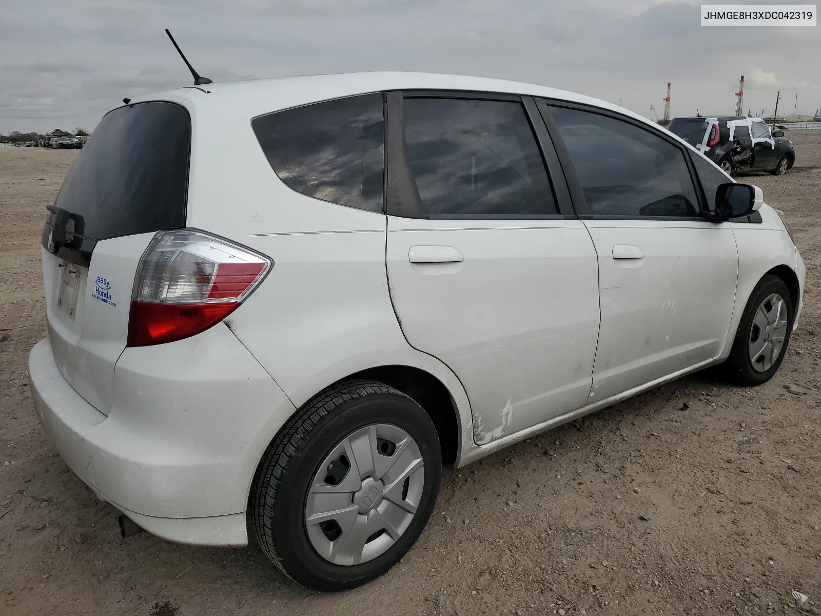 JHMGE8H3XDC042319 2013 Honda Fit