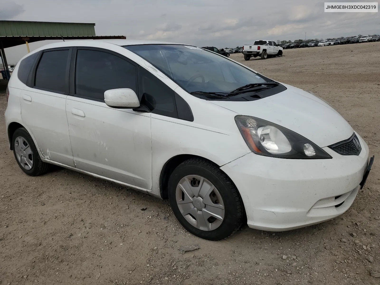 2013 Honda Fit VIN: JHMGE8H3XDC042319 Lot: 43170384