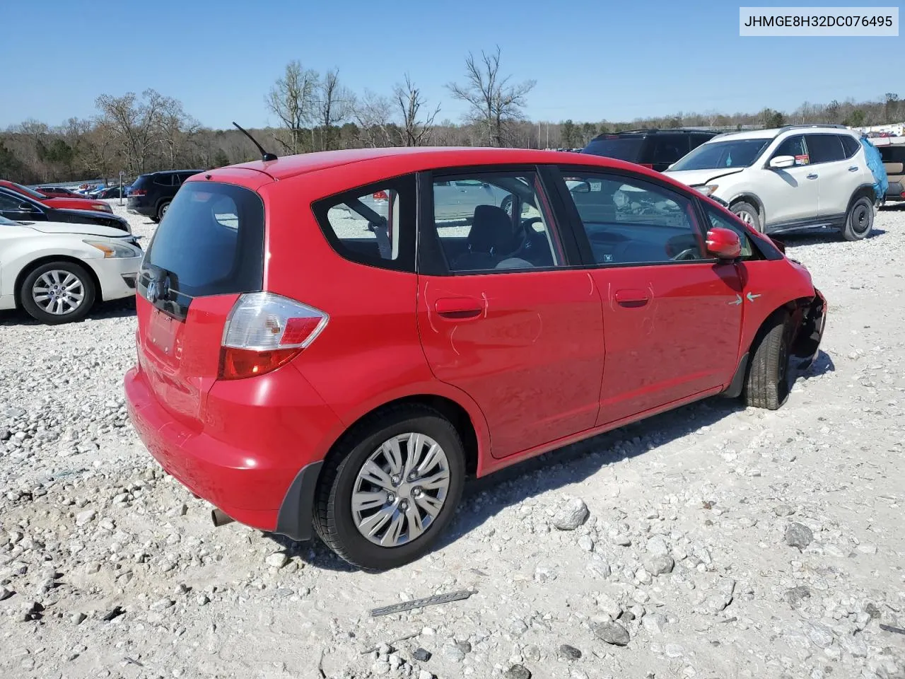 JHMGE8H32DC076495 2013 Honda Fit