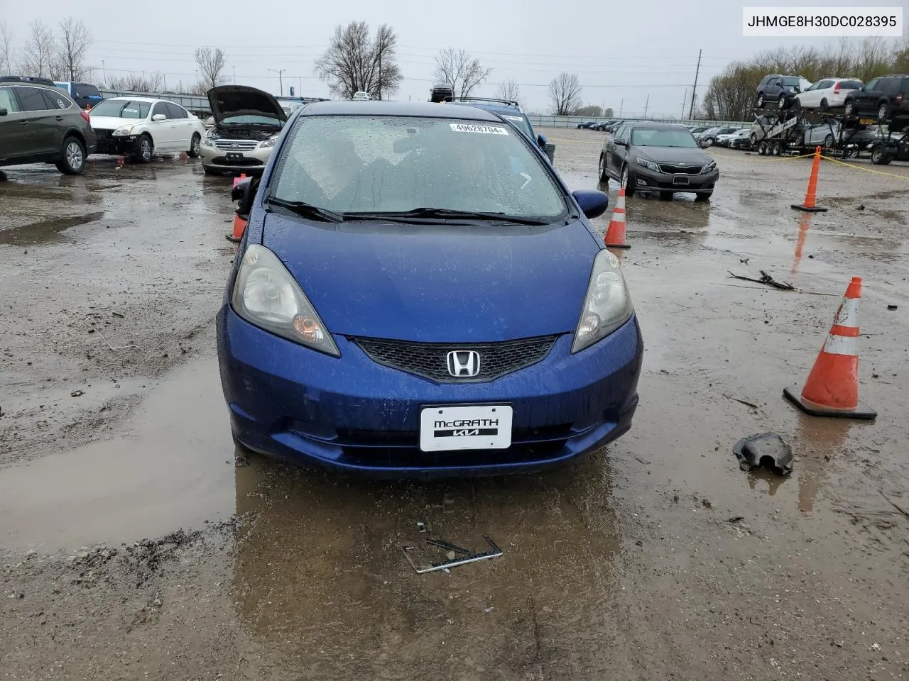 2013 Honda Fit VIN: JHMGE8H30DC028395 Lot: 49628704