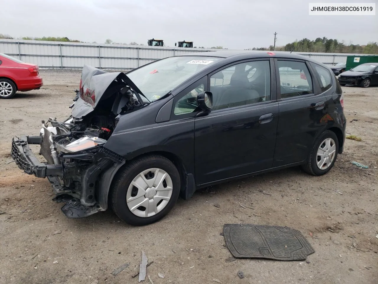 JHMGE8H38DC061919 2013 Honda Fit