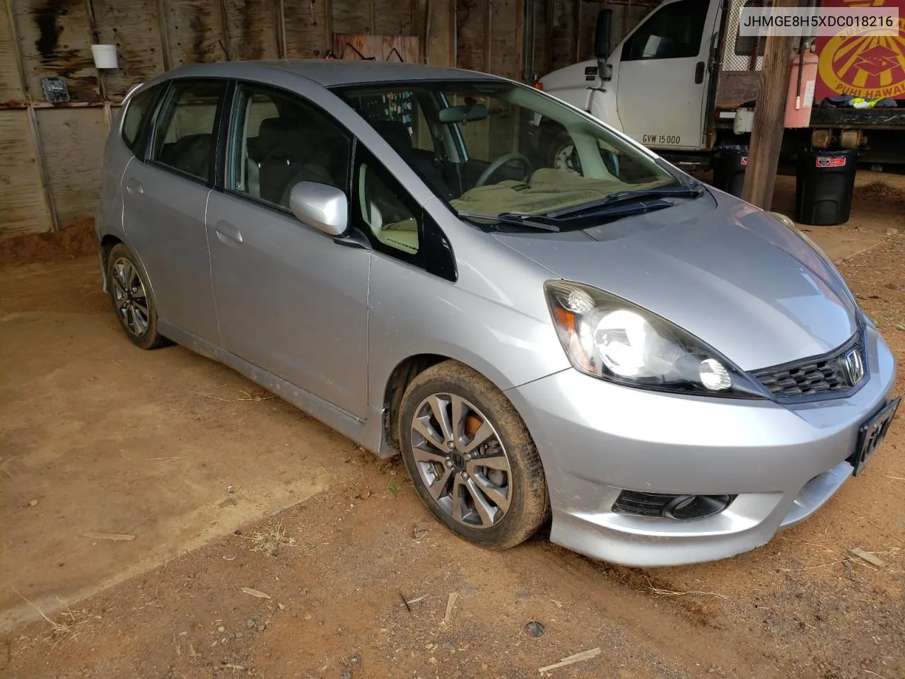 2013 Honda Fit Sport VIN: JHMGE8H5XDC018216 Lot: 51072274