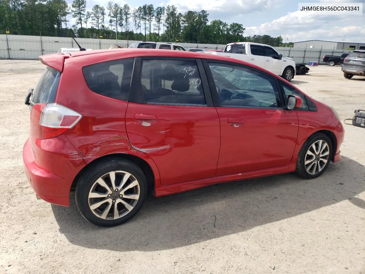 2013 Honda Fit Sport VIN: JHMGE8H56DC043341 Lot: 51821434