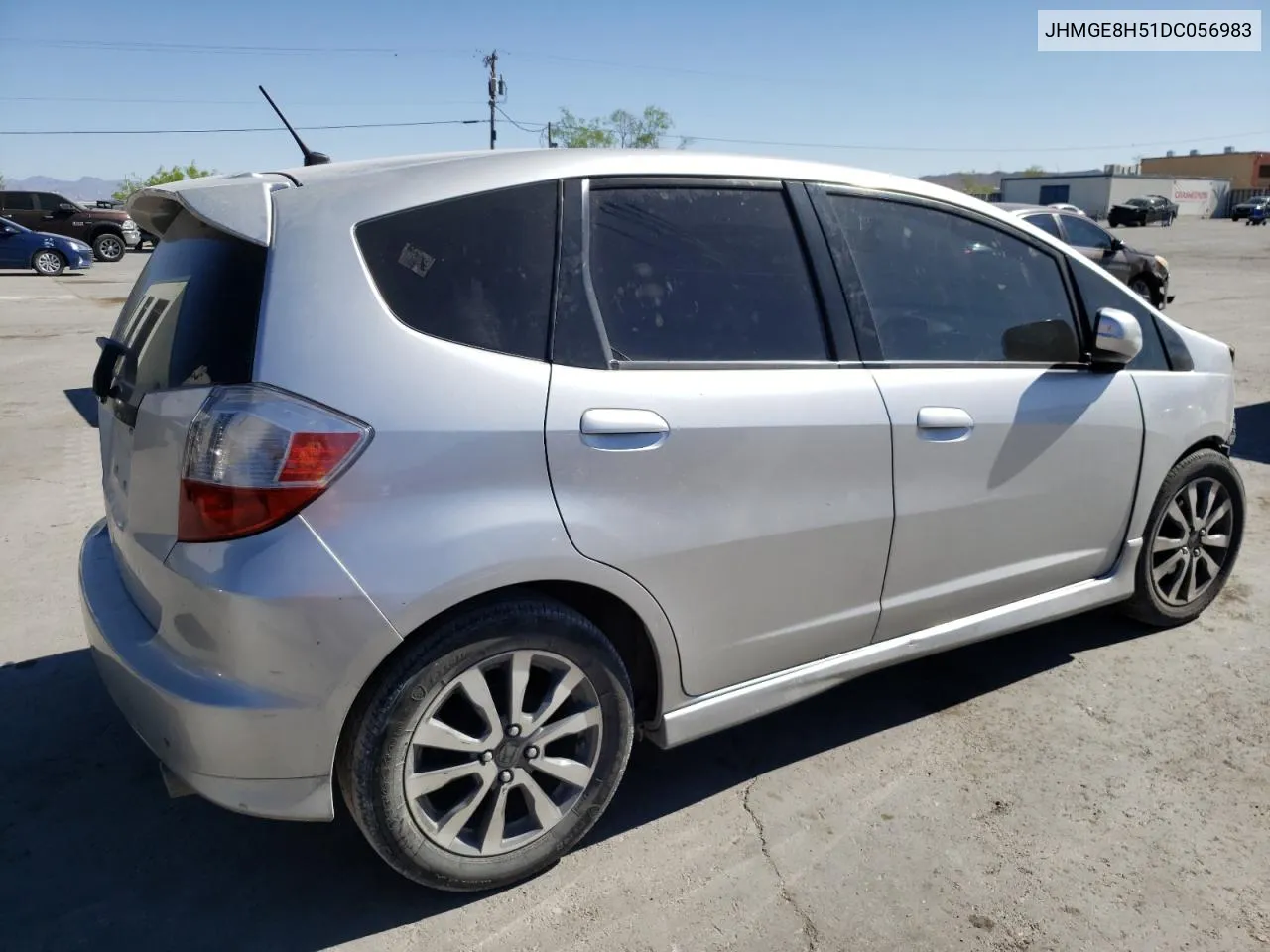 2013 Honda Fit Sport VIN: JHMGE8H51DC056983 Lot: 52010384