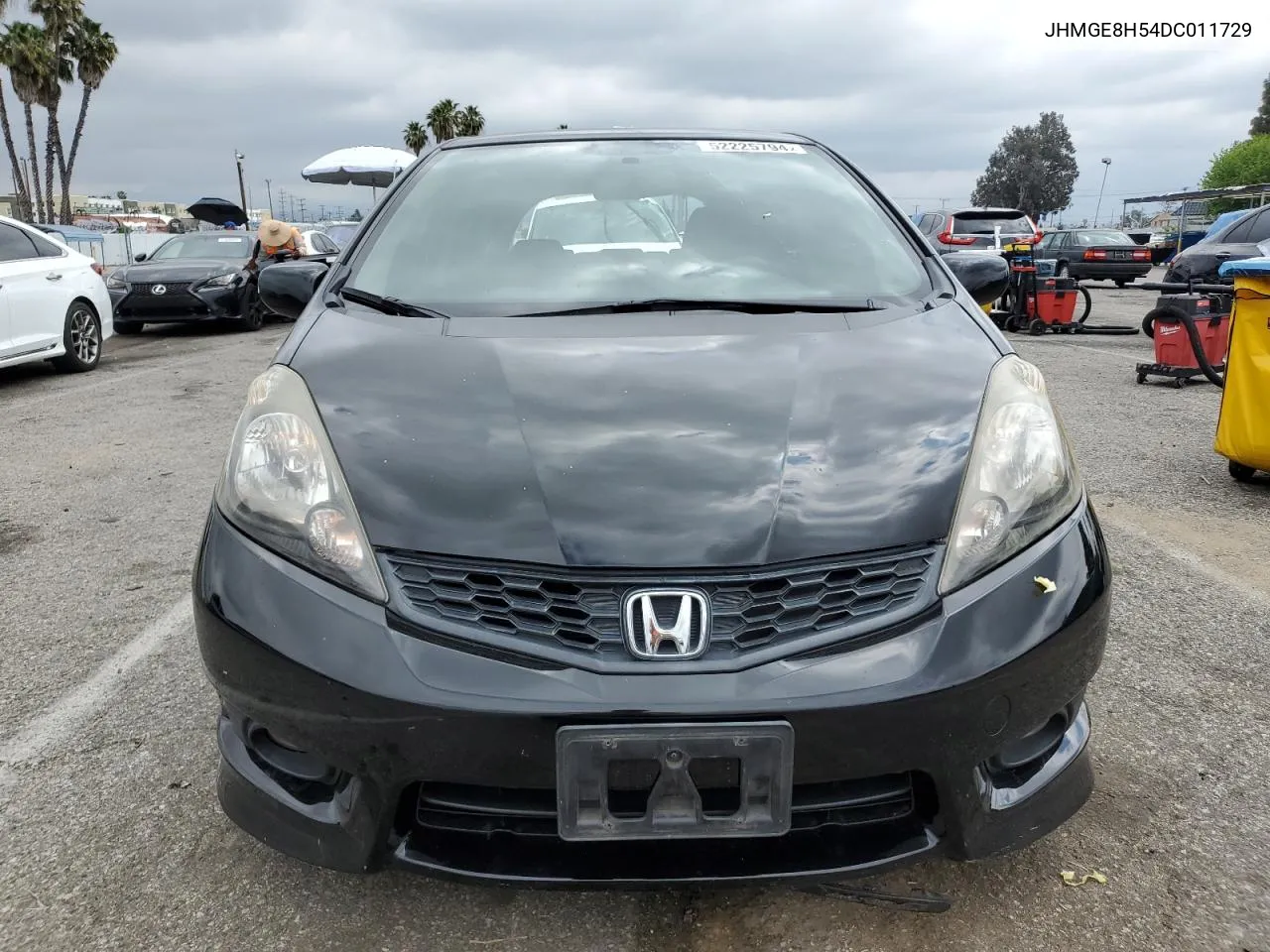 JHMGE8H54DC011729 2013 Honda Fit Sport