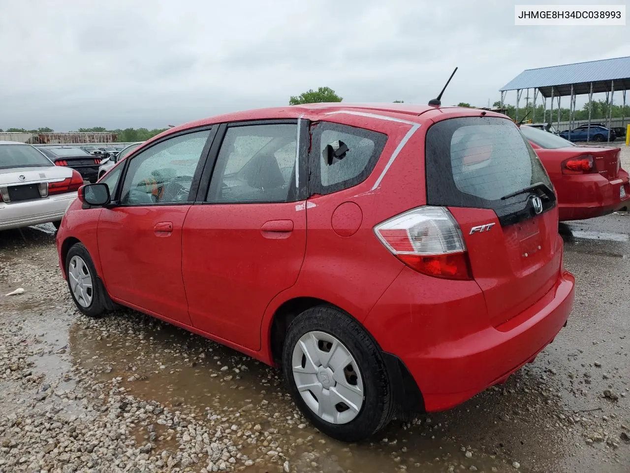 2013 Honda Fit VIN: JHMGE8H34DC038993 Lot: 53413044