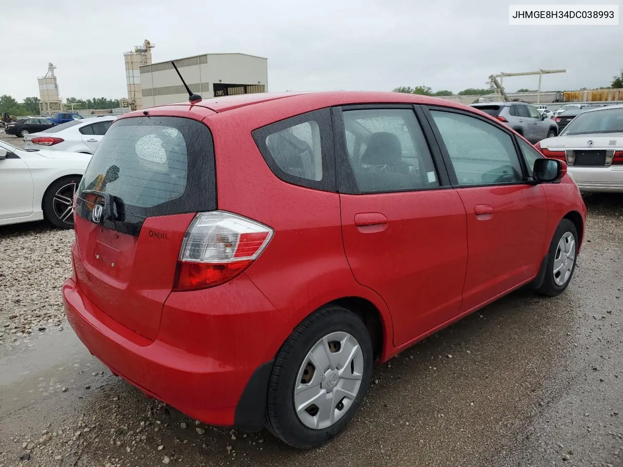 JHMGE8H34DC038993 2013 Honda Fit