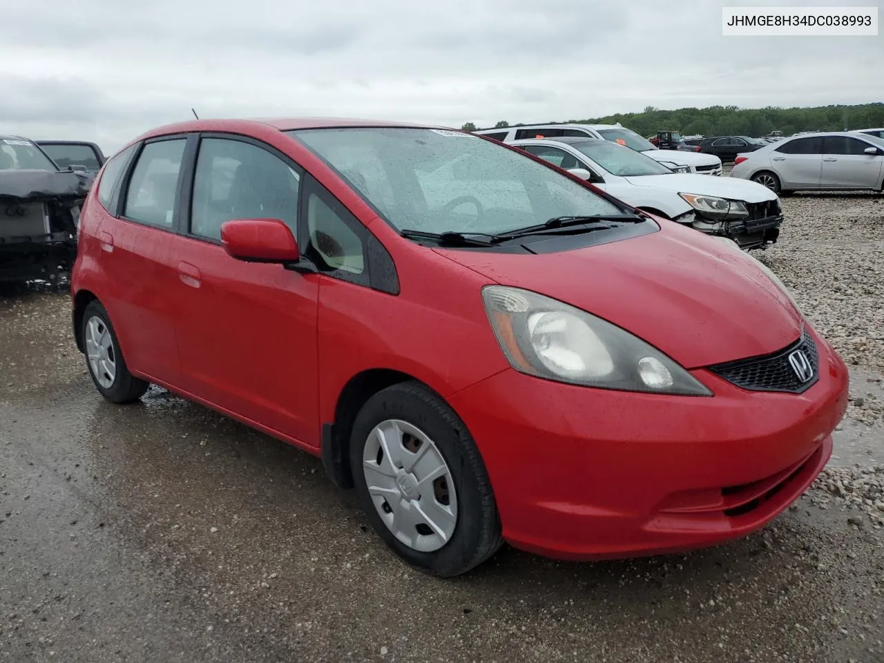 JHMGE8H34DC038993 2013 Honda Fit