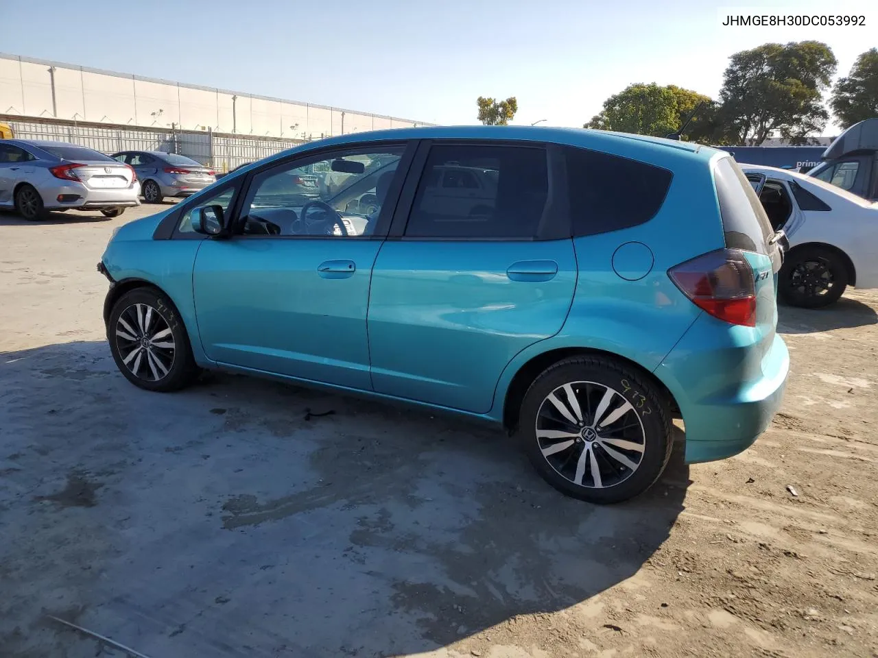 2013 Honda Fit VIN: JHMGE8H30DC053992 Lot: 53988694