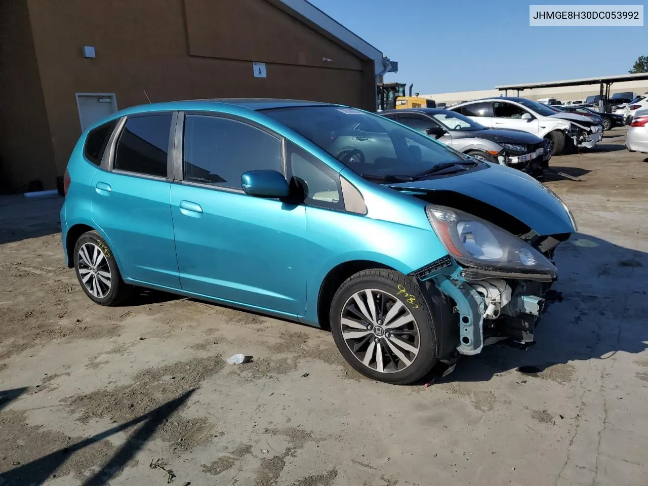 JHMGE8H30DC053992 2013 Honda Fit