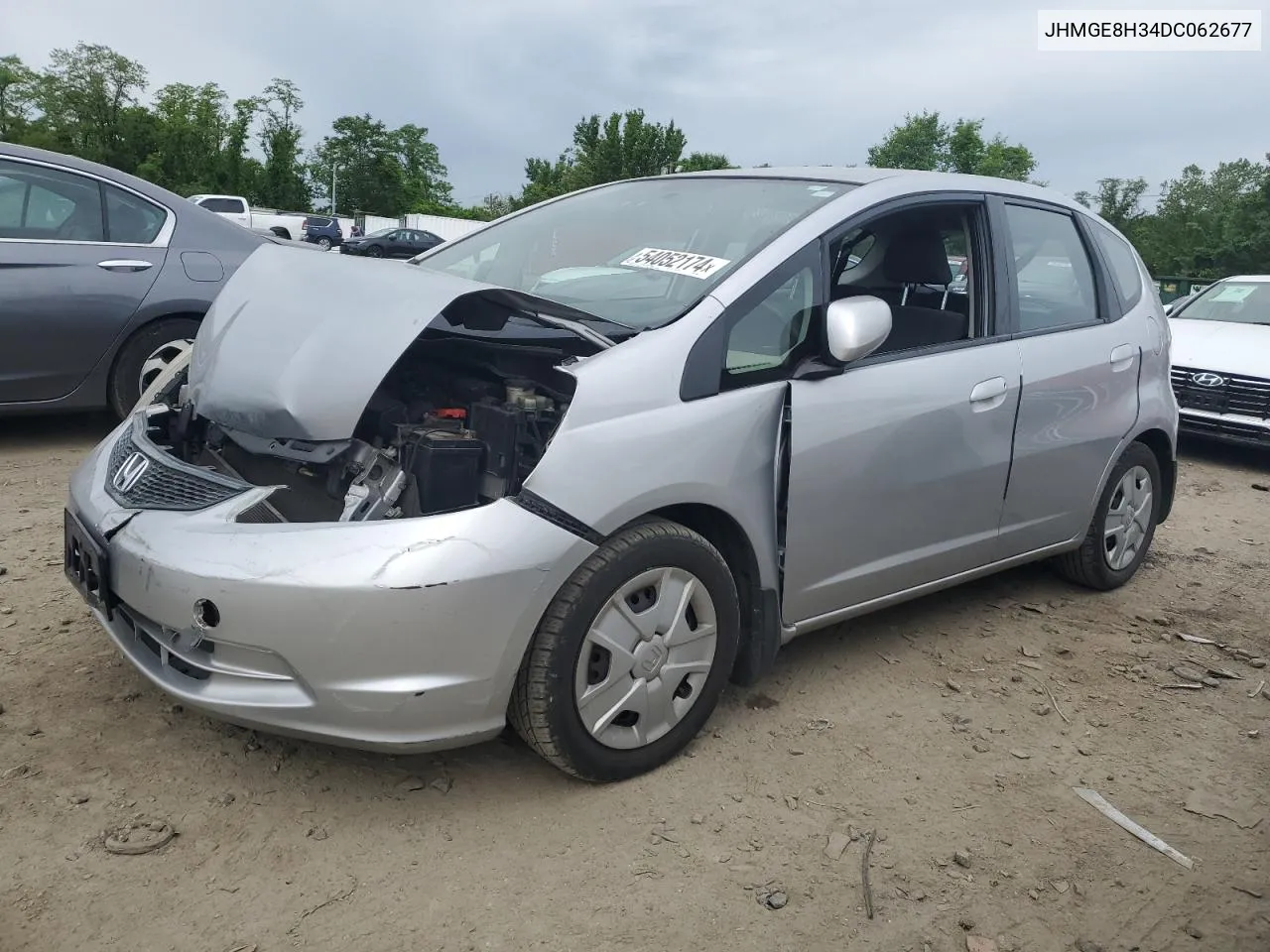 JHMGE8H34DC062677 2013 Honda Fit