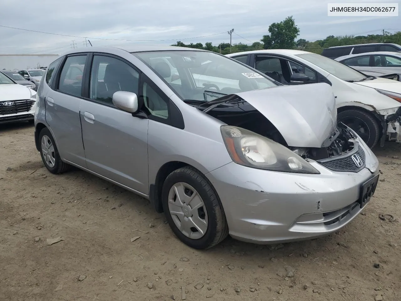 JHMGE8H34DC062677 2013 Honda Fit