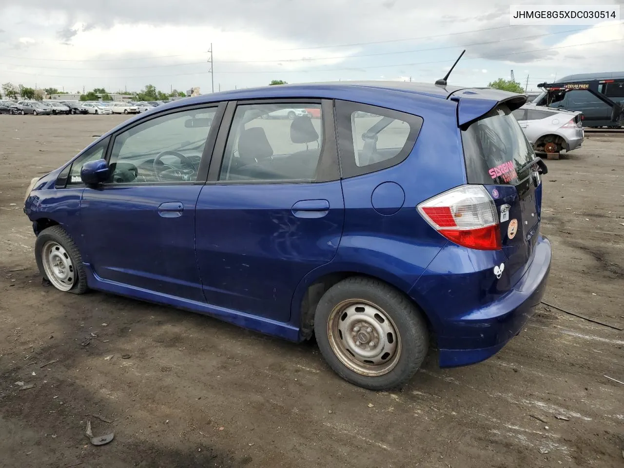 2013 Honda Fit Sport VIN: JHMGE8G5XDC030514 Lot: 55722574