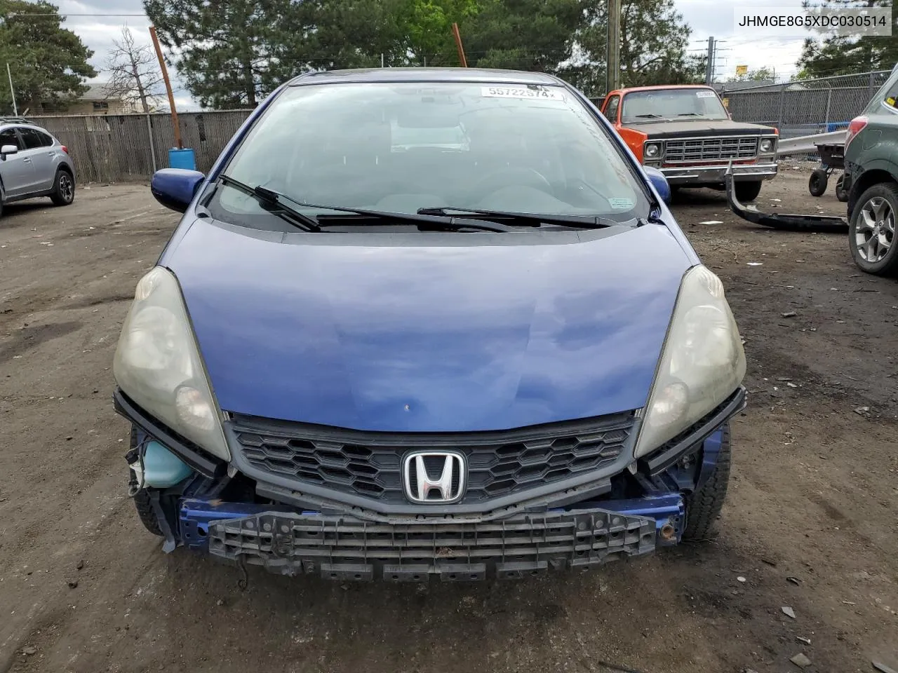 JHMGE8G5XDC030514 2013 Honda Fit Sport