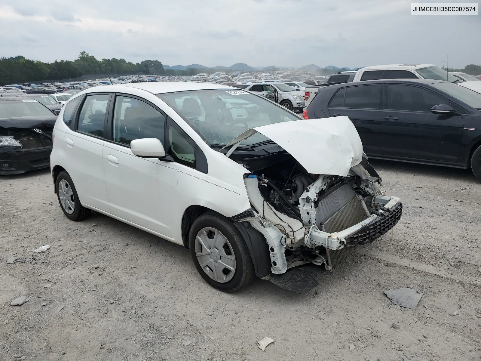 JHMGE8H35DC007574 2013 Honda Fit