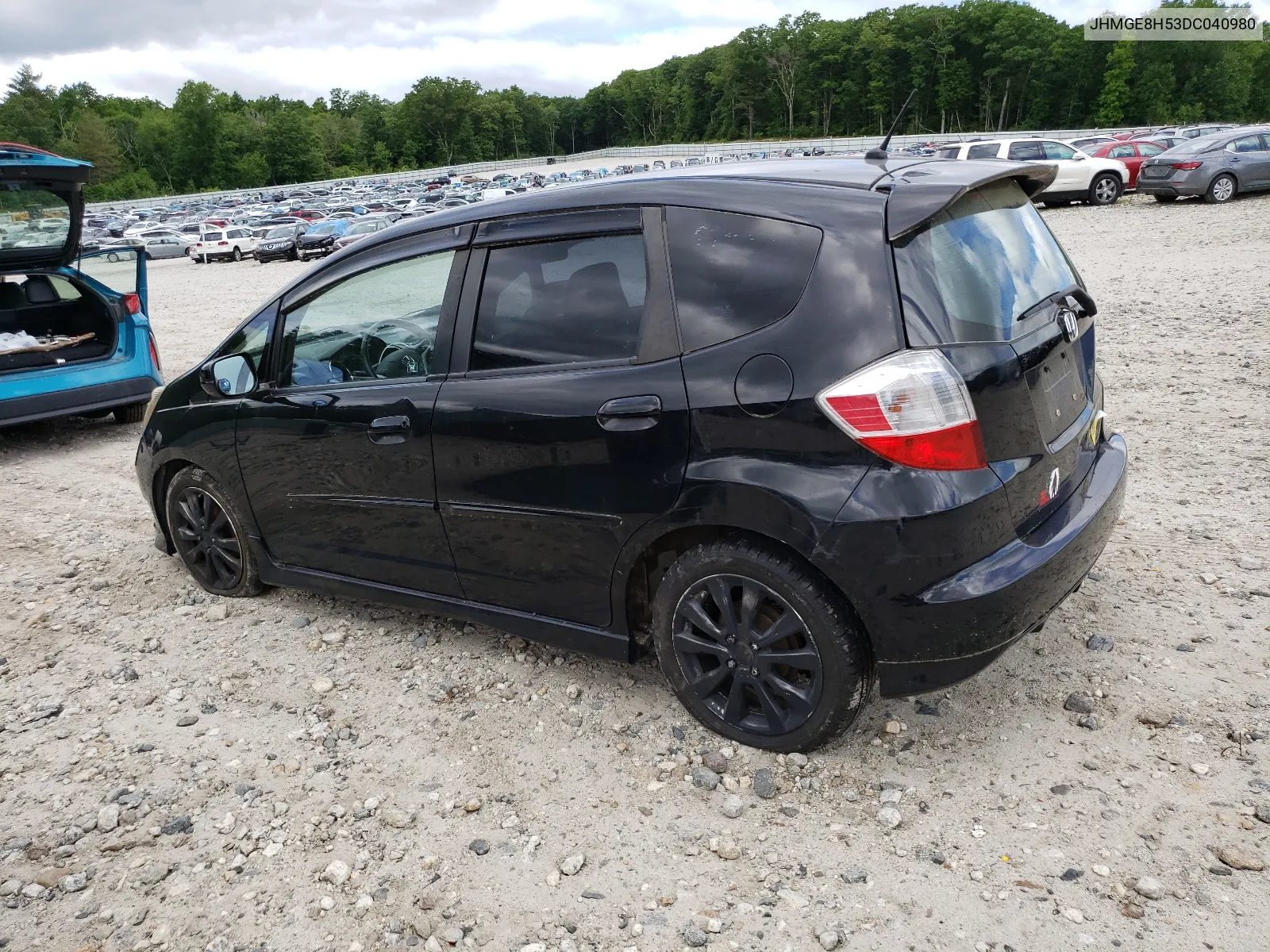 2013 Honda Fit Sport VIN: JHMGE8H53DC040980 Lot: 57616204