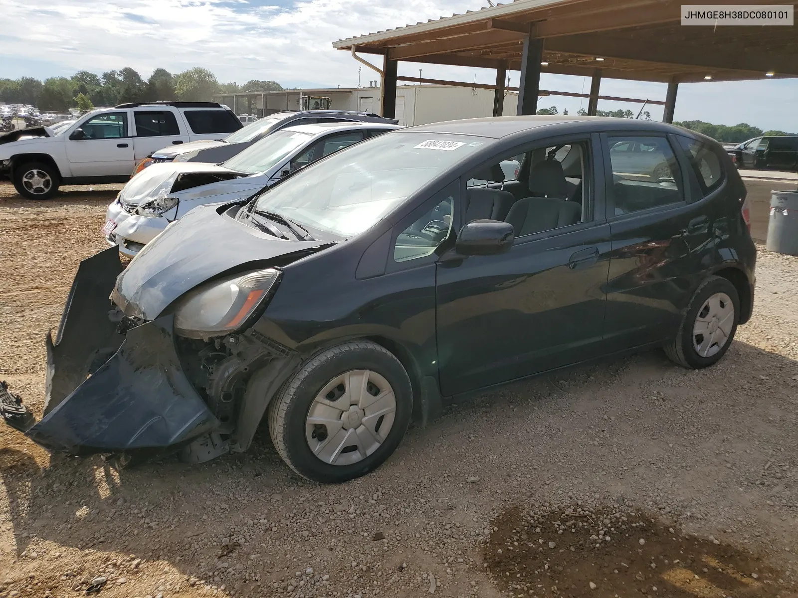 2013 Honda Fit VIN: JHMGE8H38DC080101 Lot: 58847034