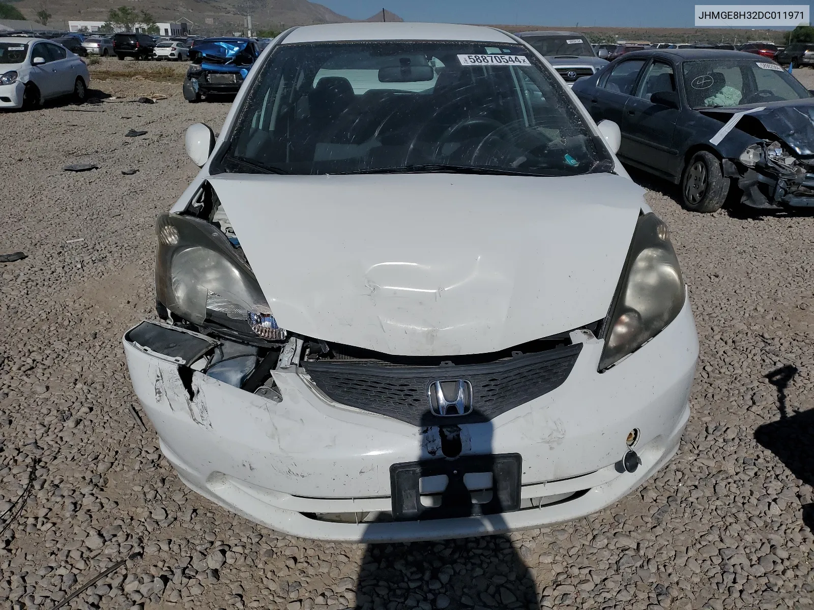 JHMGE8H32DC011971 2013 Honda Fit