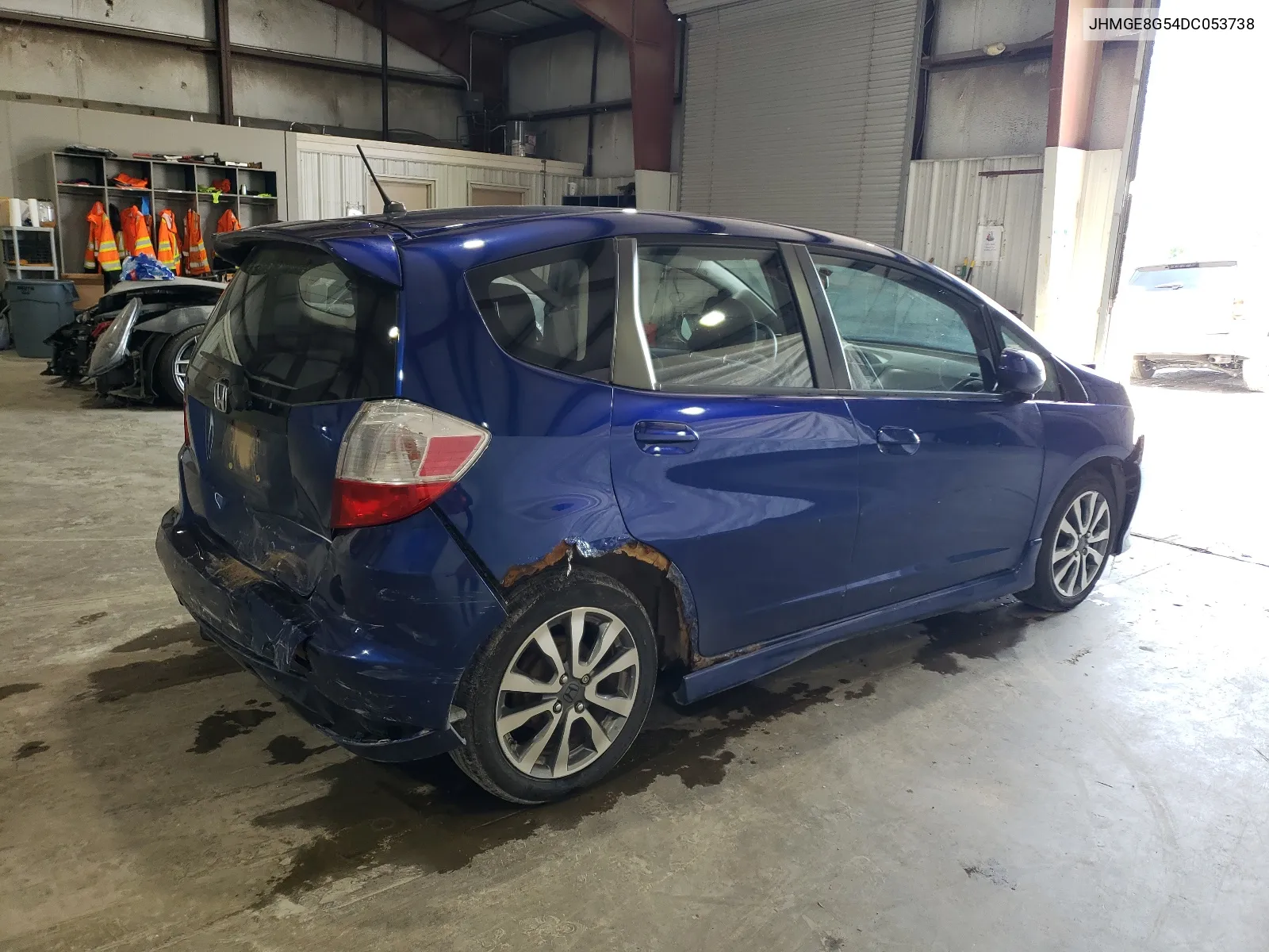 2013 Honda Fit Sport VIN: JHMGE8G54DC053738 Lot: 60275334