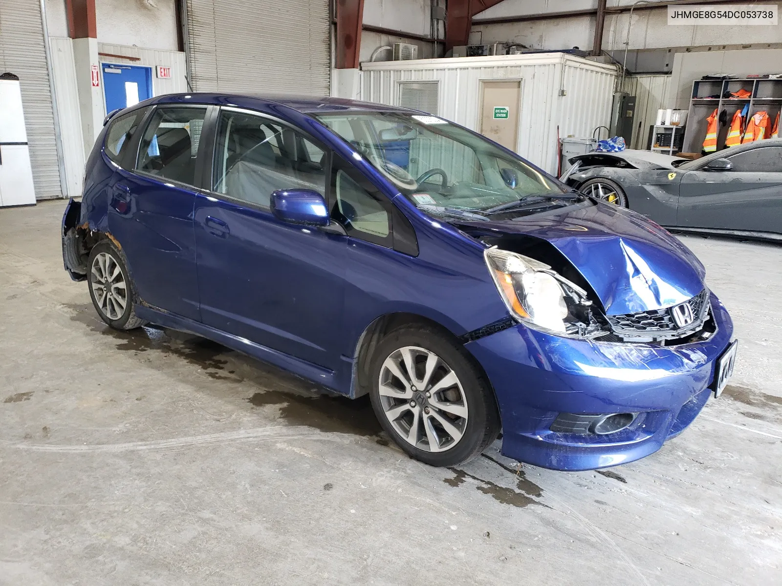 2013 Honda Fit Sport VIN: JHMGE8G54DC053738 Lot: 60275334