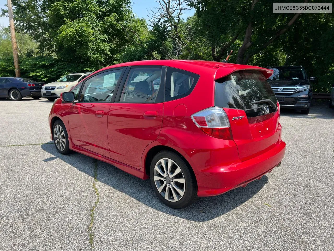 2013 Honda Fit Sport VIN: JHMGE8G55DC072444 Lot: 60598164