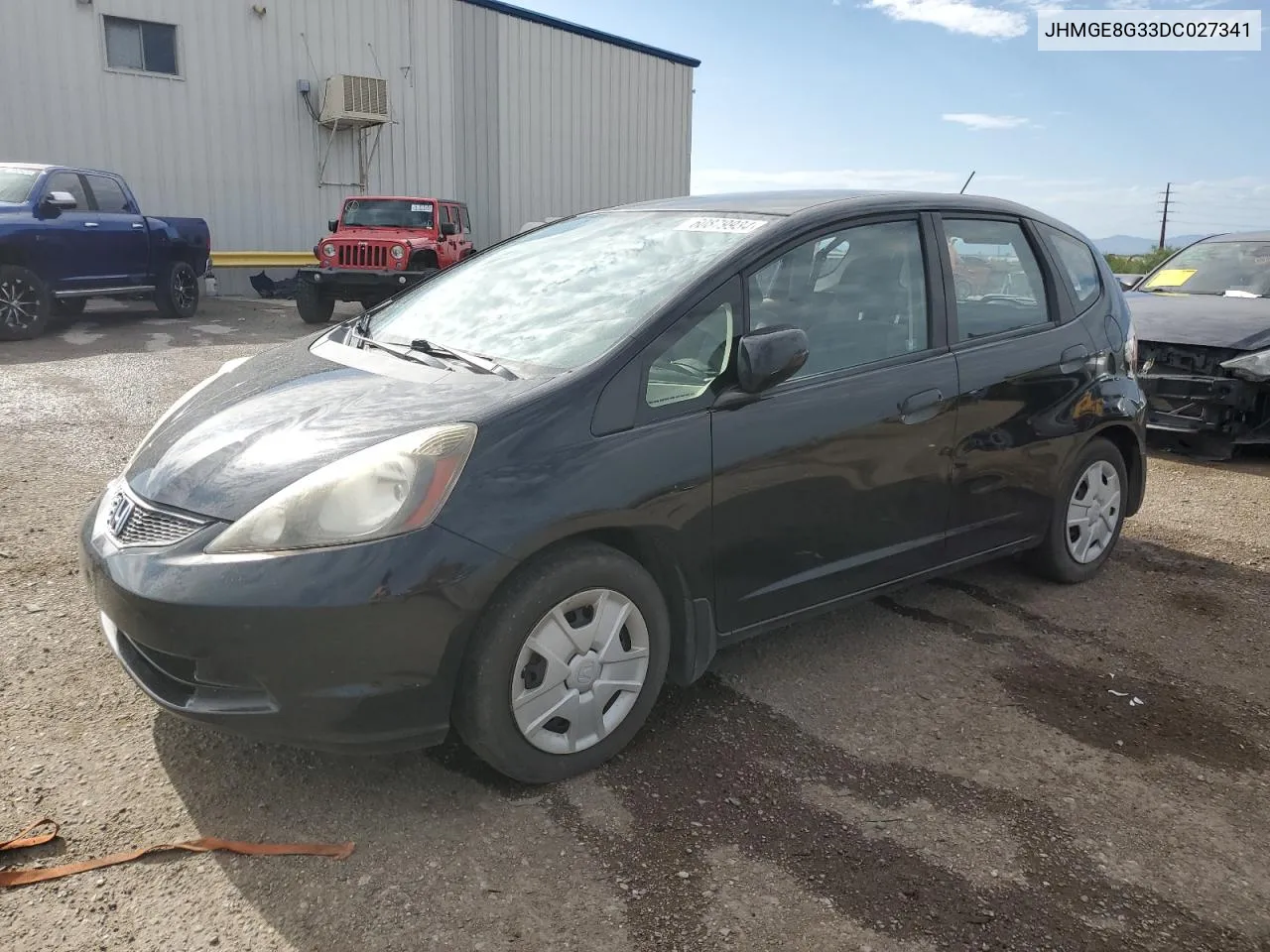 2013 Honda Fit VIN: JHMGE8G33DC027341 Lot: 60879934