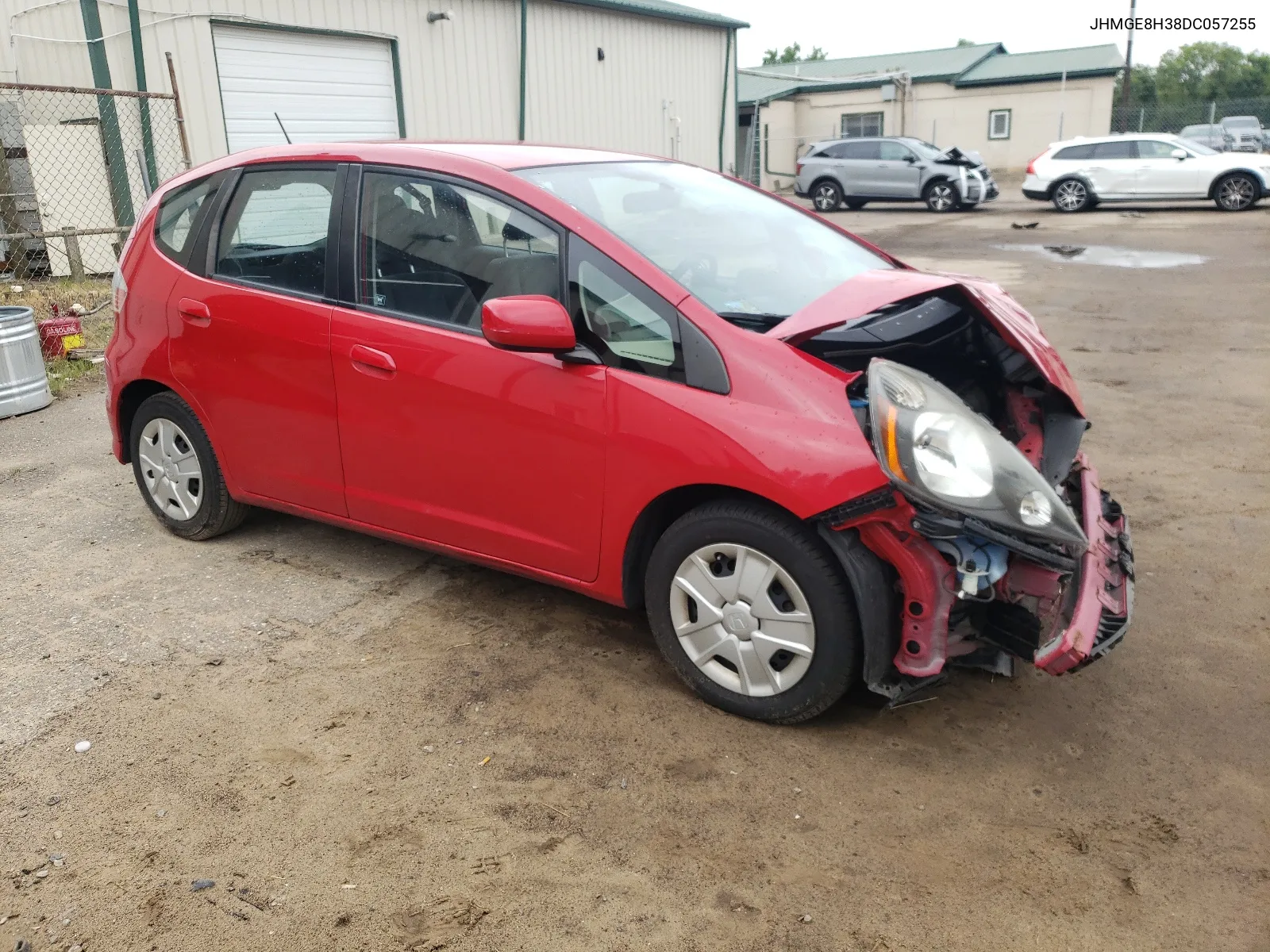 JHMGE8H38DC057255 2013 Honda Fit