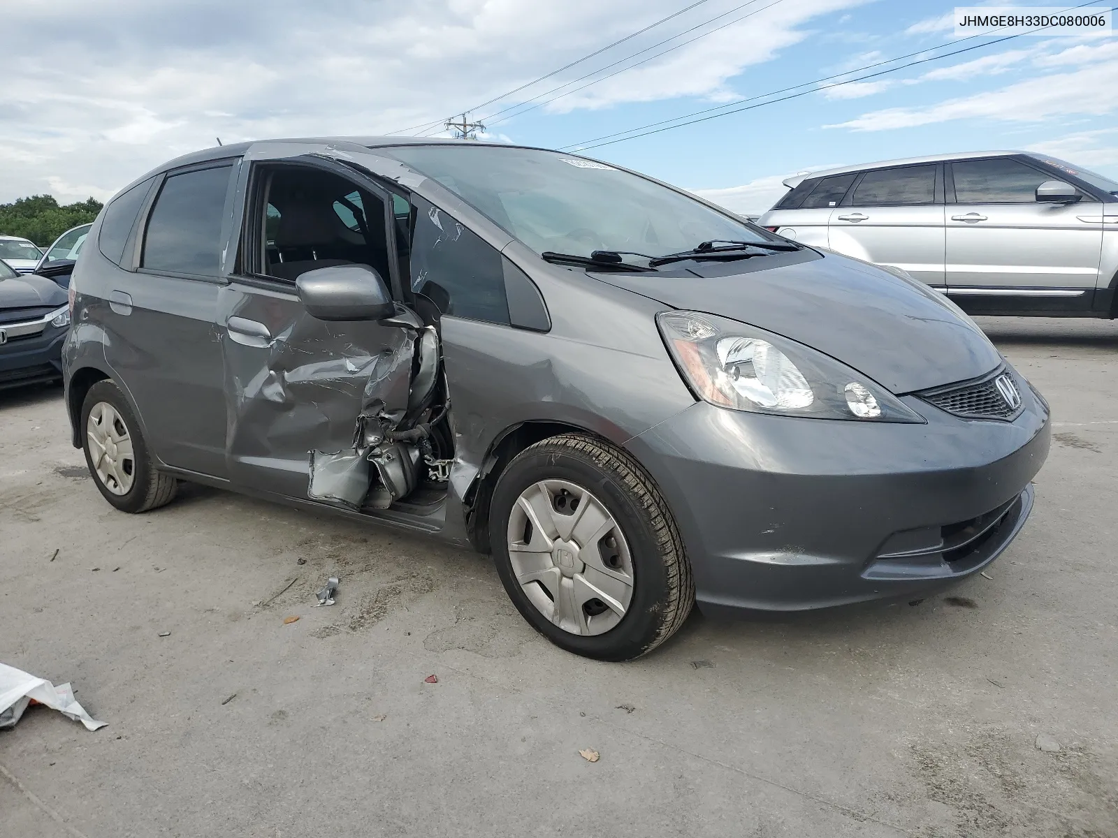 2013 Honda Fit VIN: JHMGE8H33DC080006 Lot: 62187084