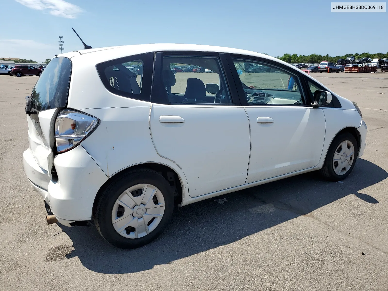 2013 Honda Fit VIN: JHMGE8H33DC069118 Lot: 62231424