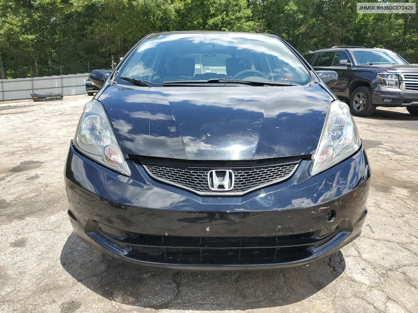 2013 Honda Fit VIN: JHMGE8H36DC072420 Lot: 62392954