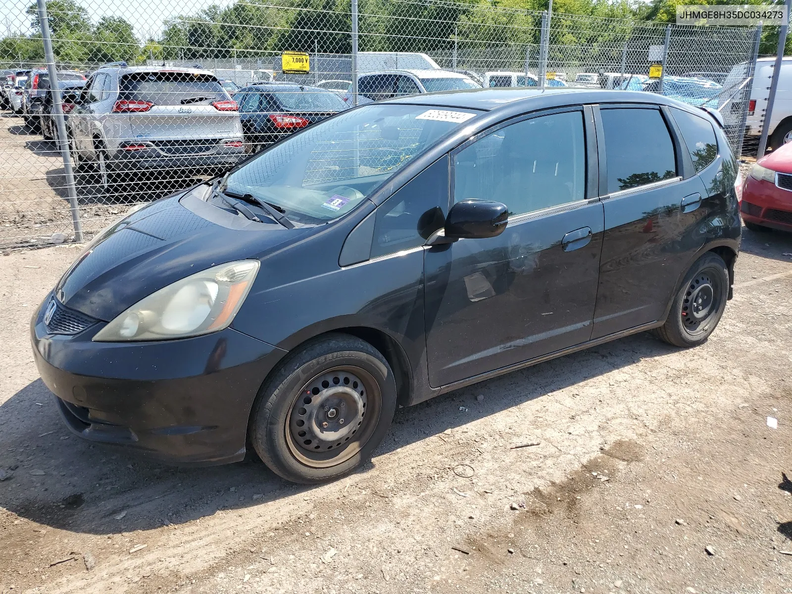 2013 Honda Fit VIN: JHMGE8H35DC034273 Lot: 62509344