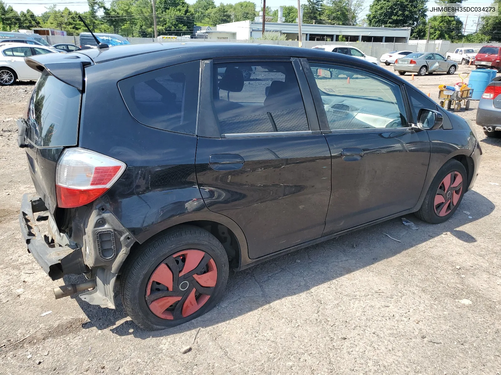 JHMGE8H35DC034273 2013 Honda Fit