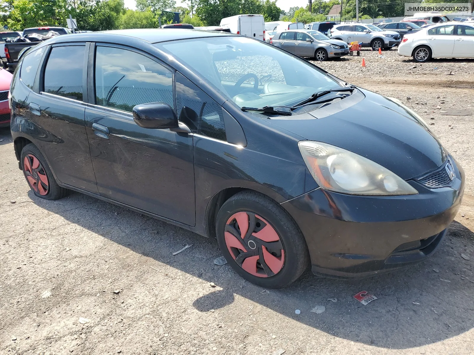 JHMGE8H35DC034273 2013 Honda Fit