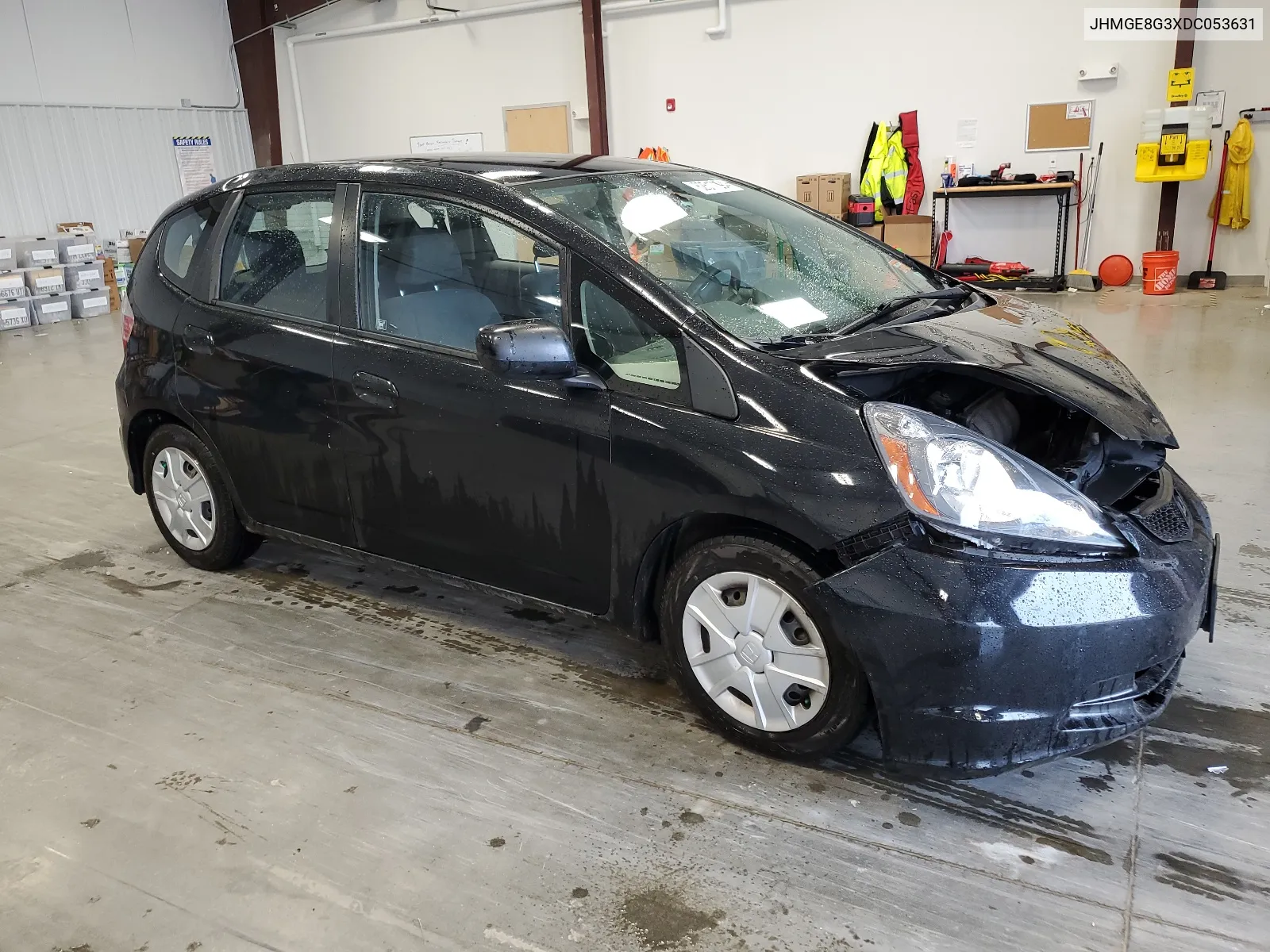 2013 Honda Fit VIN: JHMGE8G3XDC053631 Lot: 62517094