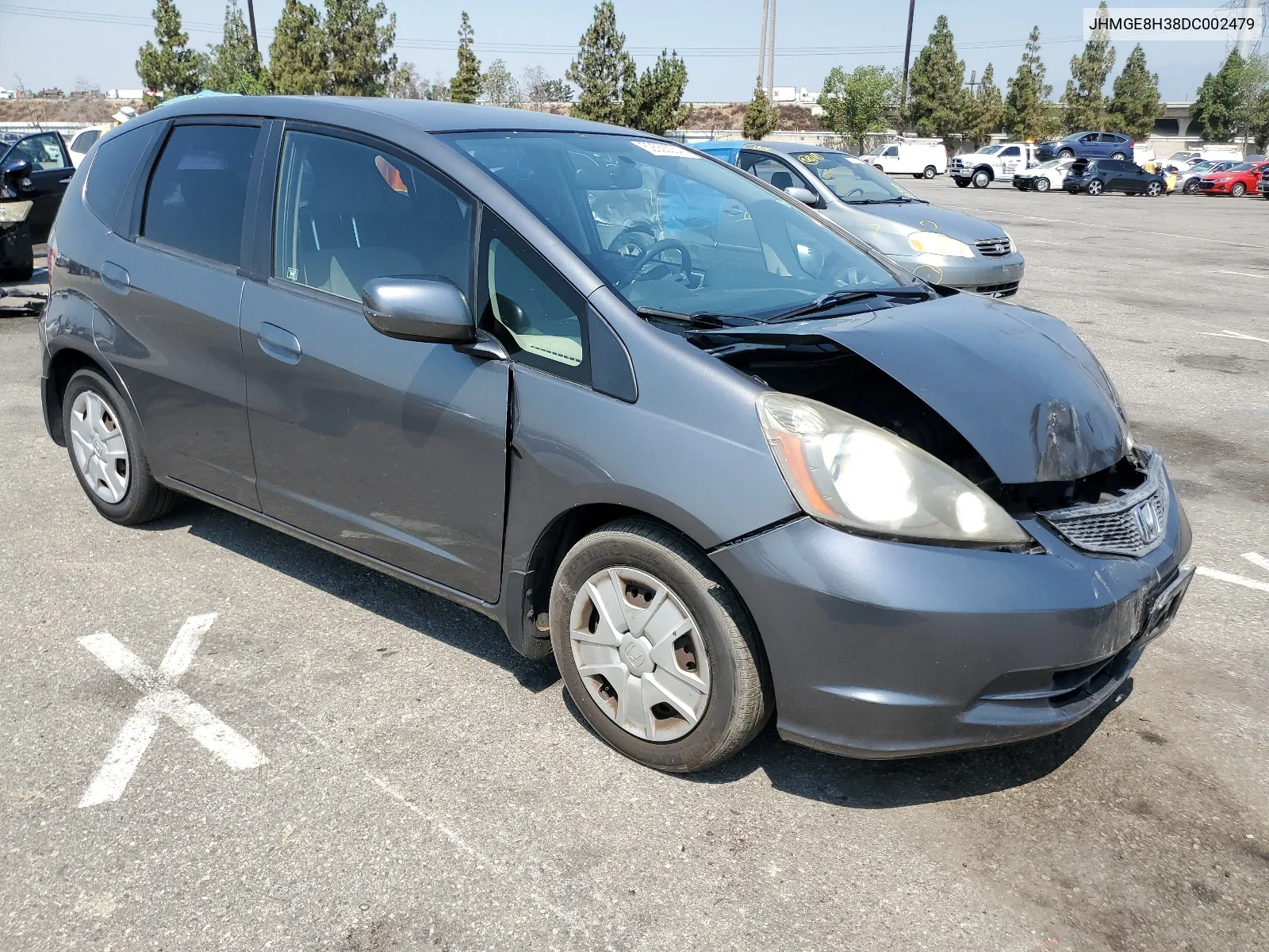 2013 Honda Fit VIN: JHMGE8H38DC002479 Lot: 62556334