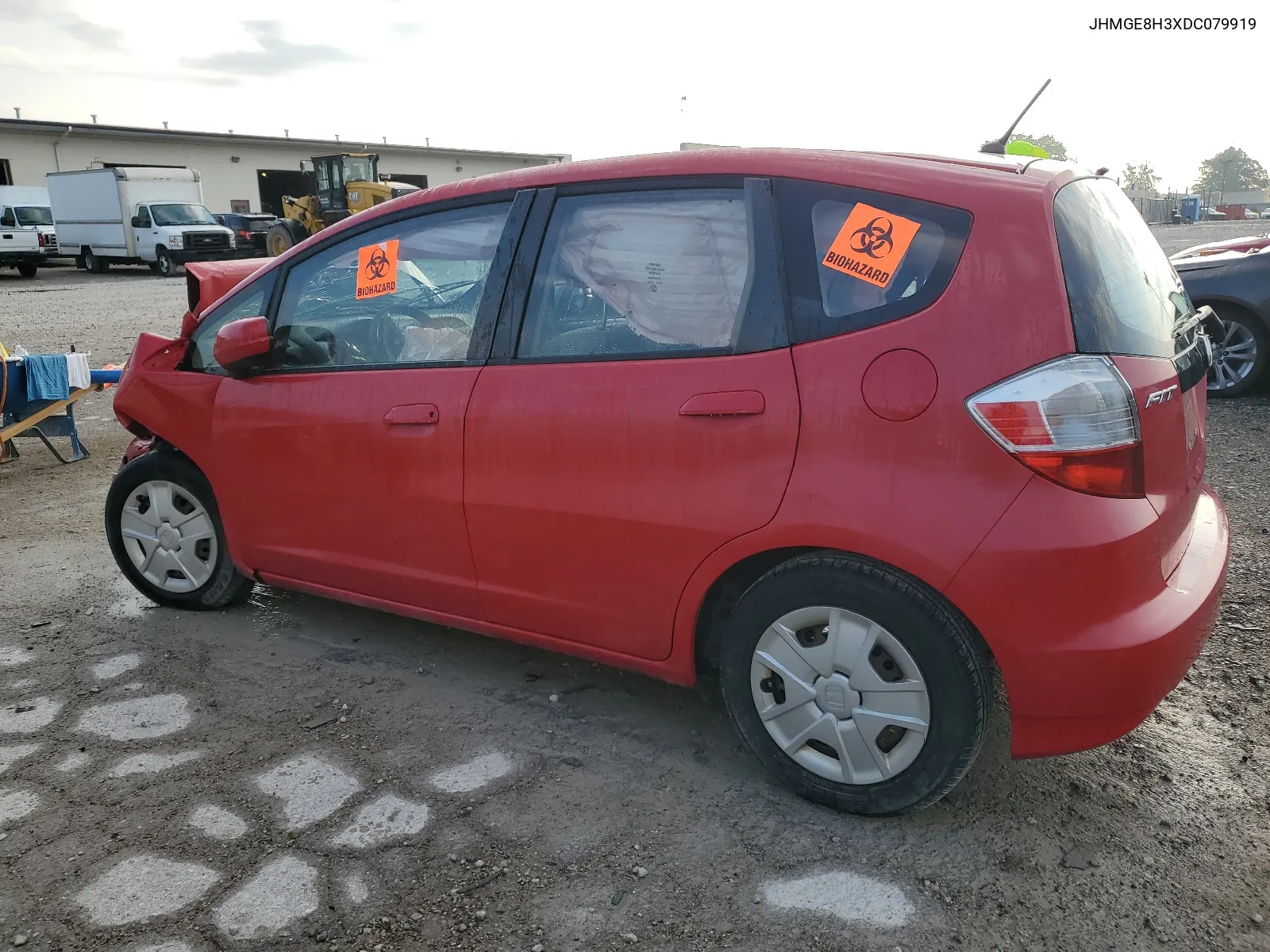 JHMGE8H3XDC079919 2013 Honda Fit