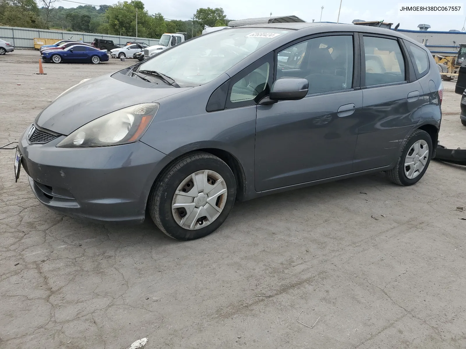 2013 Honda Fit VIN: JHMGE8H38DC067557 Lot: 62650424