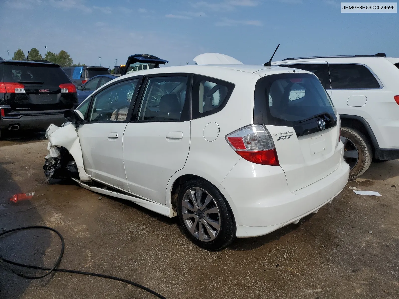 JHMGE8H53DC024696 2013 Honda Fit Sport