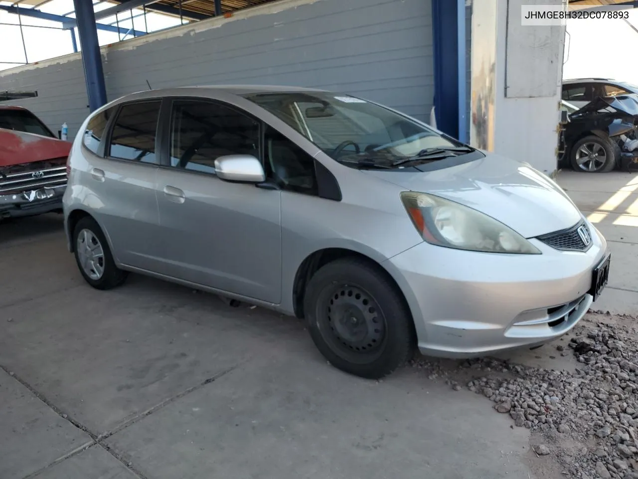 2013 Honda Fit VIN: JHMGE8H32DC078893 Lot: 62718164