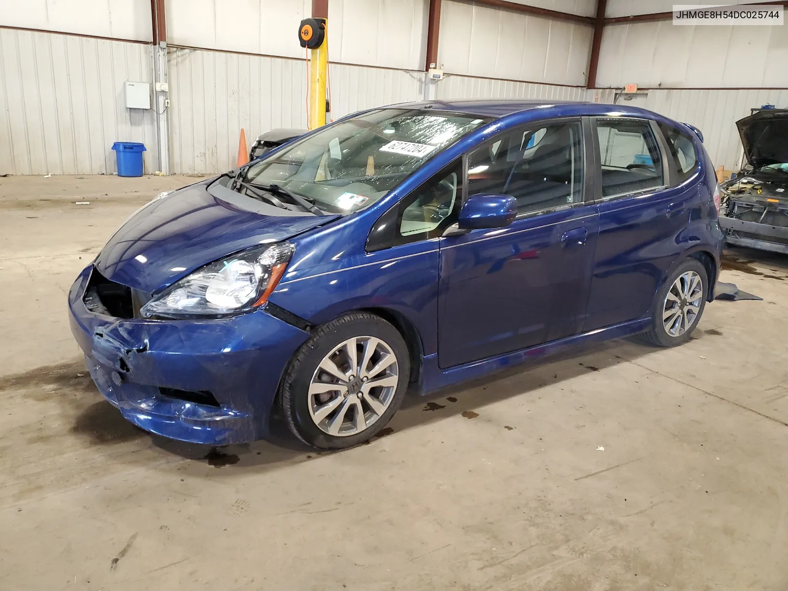 2013 Honda Fit Sport VIN: JHMGE8H54DC025744 Lot: 62747204