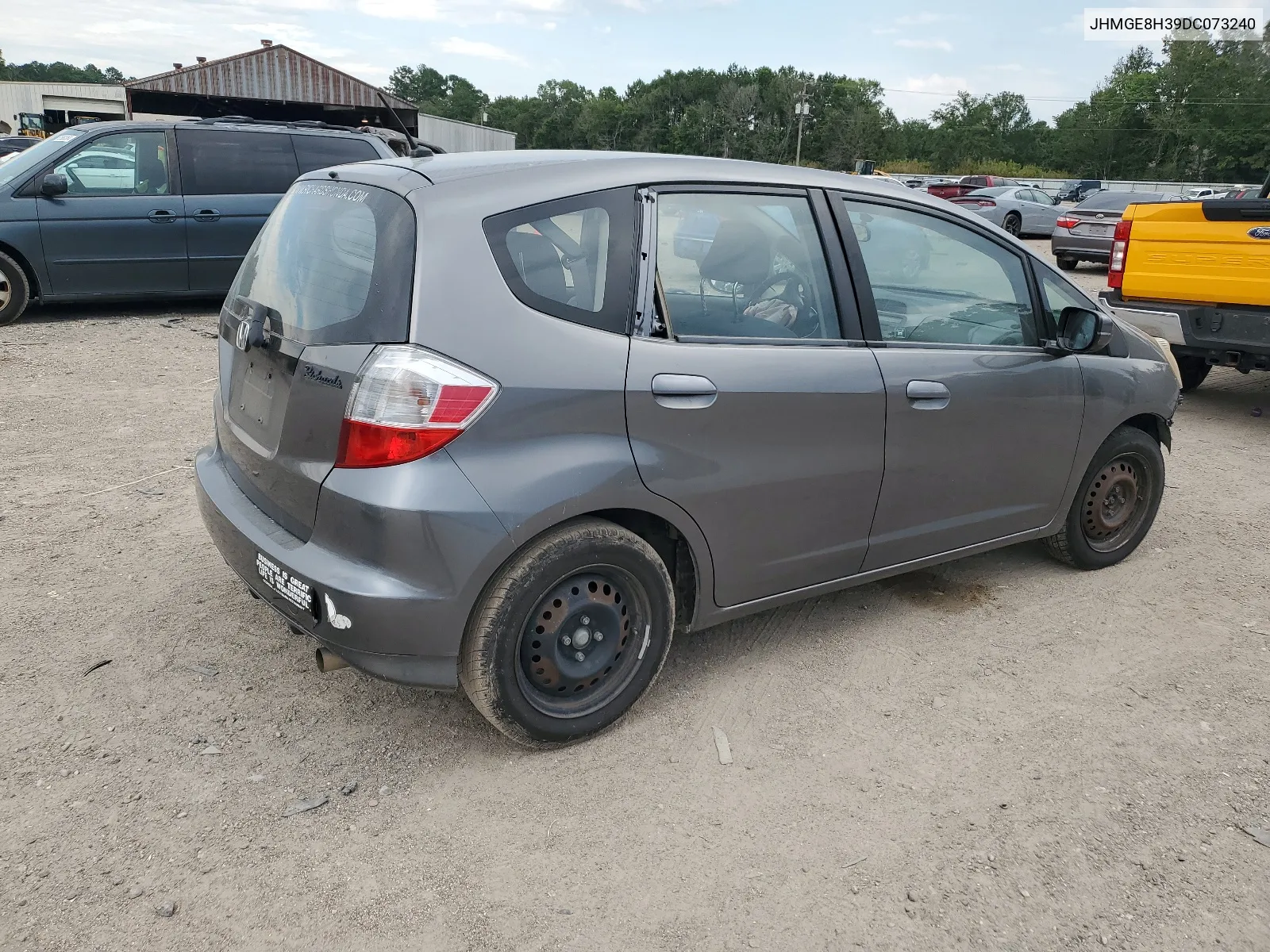 2013 Honda Fit VIN: JHMGE8H39DC073240 Lot: 62897264