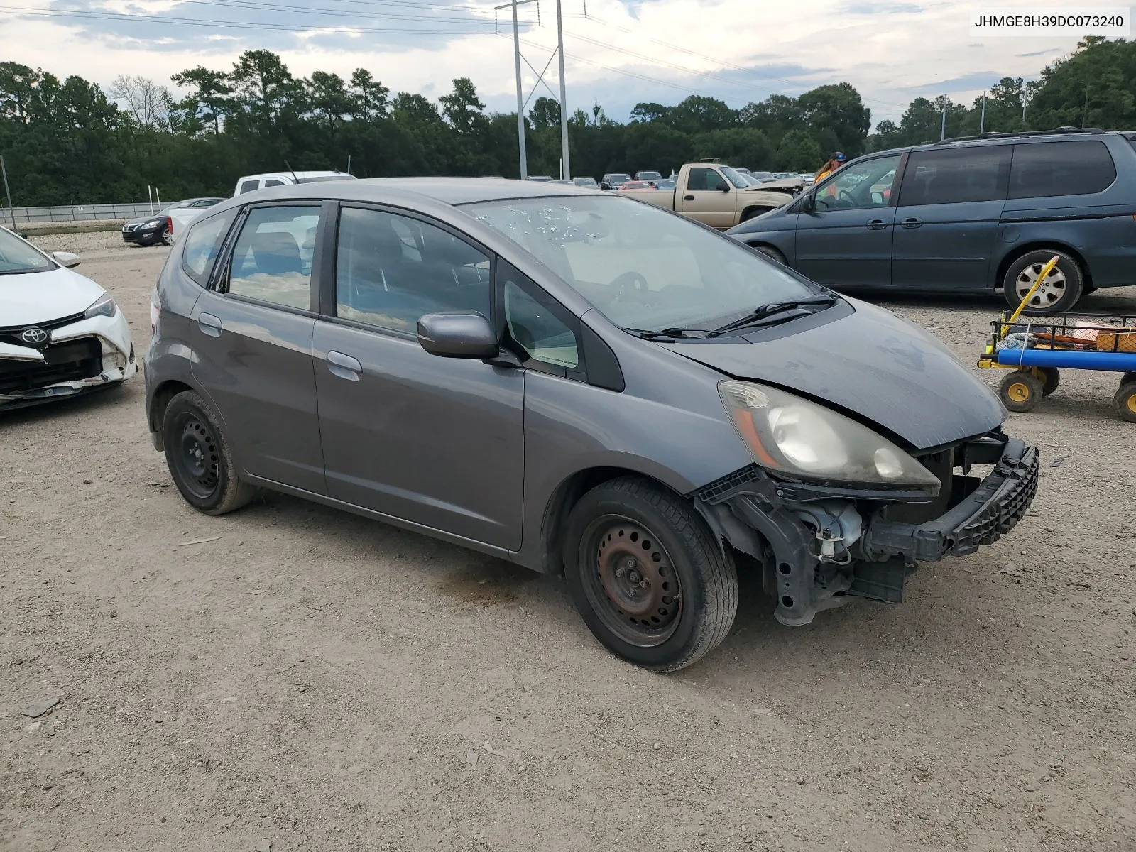 JHMGE8H39DC073240 2013 Honda Fit