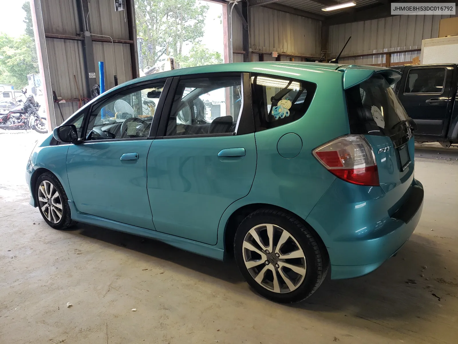 JHMGE8H53DC016792 2013 Honda Fit Sport