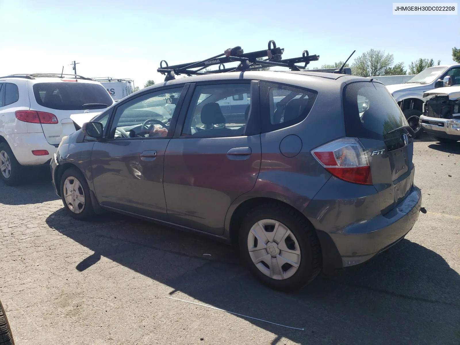 2013 Honda Fit VIN: JHMGE8H30DC022208 Lot: 63554244