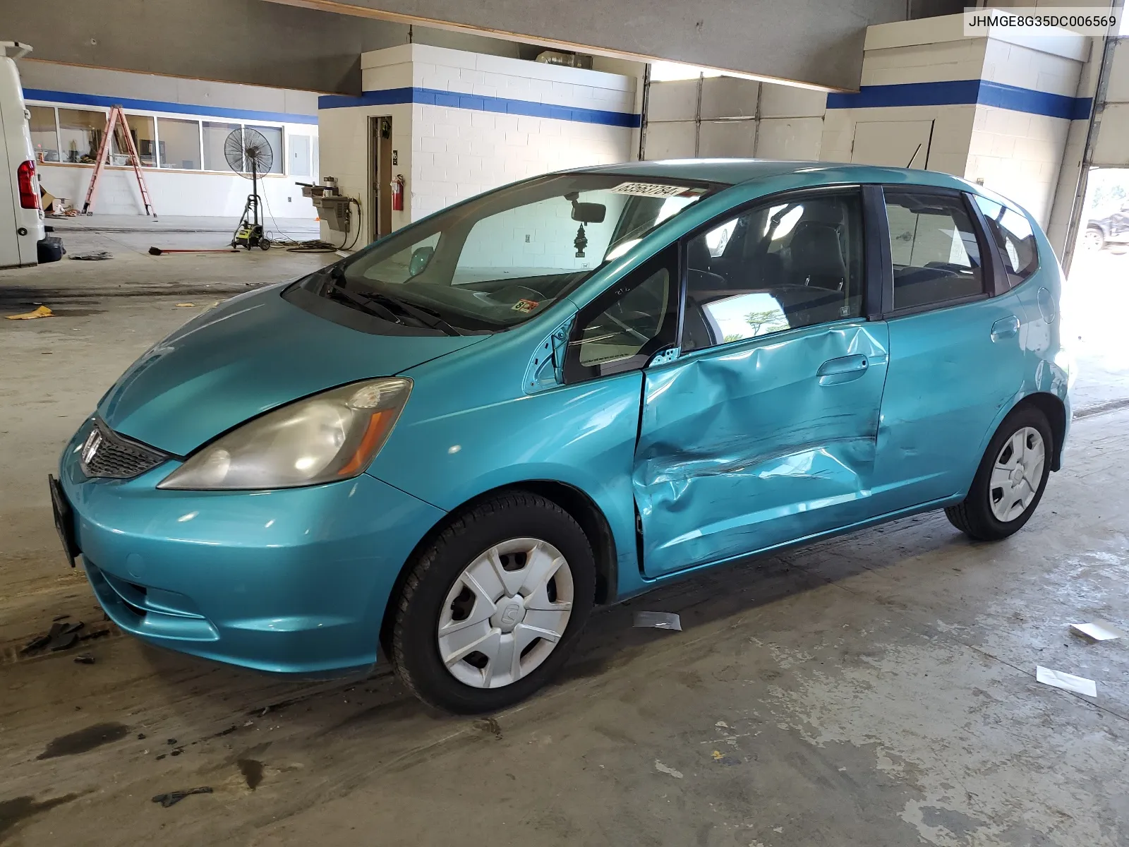 2013 Honda Fit VIN: JHMGE8G35DC006569 Lot: 63563784