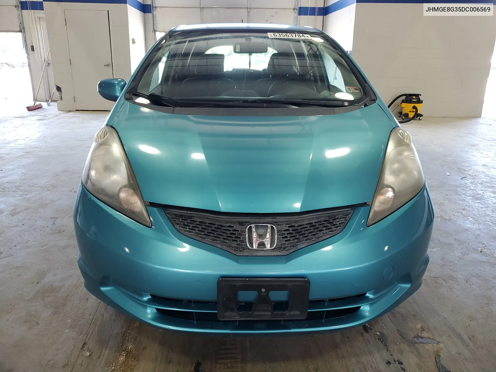 2013 Honda Fit VIN: JHMGE8G35DC006569 Lot: 63563784