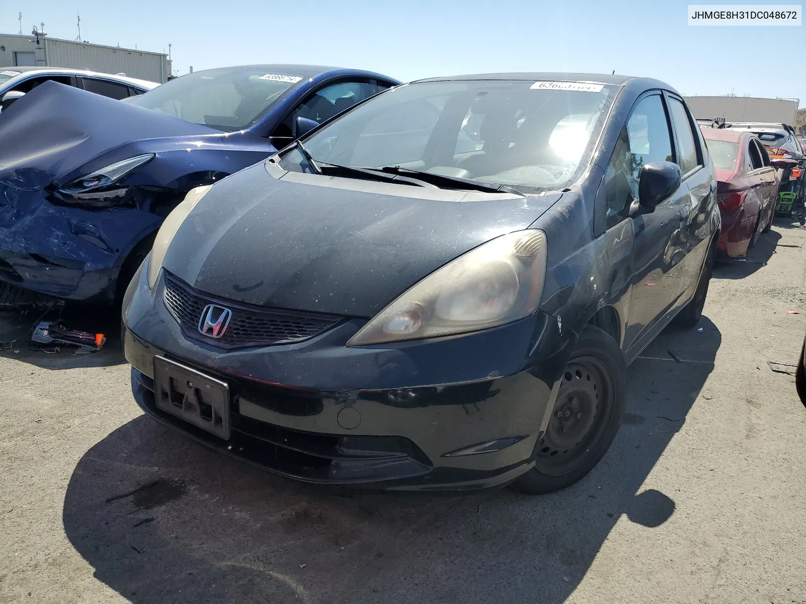 2013 Honda Fit VIN: JHMGE8H31DC048672 Lot: 63660784