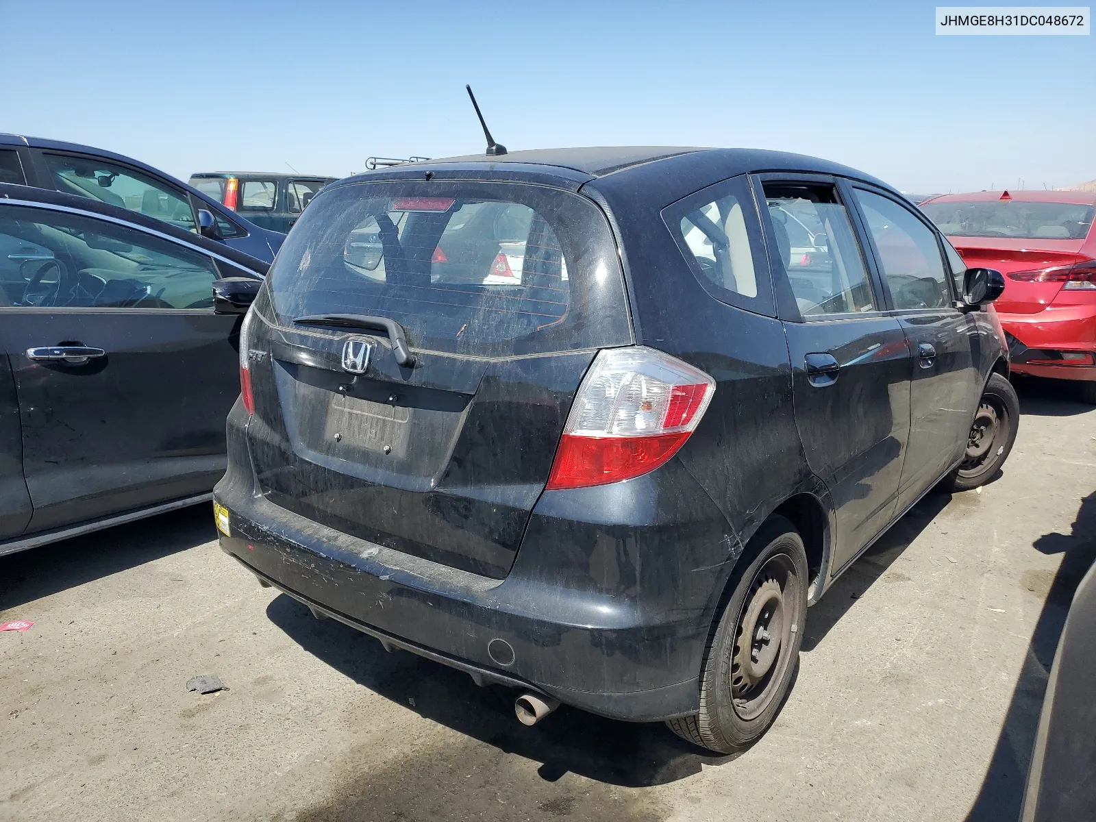 2013 Honda Fit VIN: JHMGE8H31DC048672 Lot: 63660784