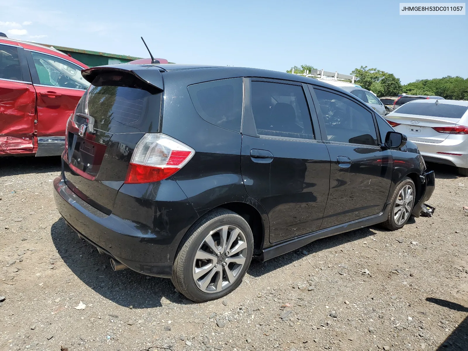 2013 Honda Fit Sport VIN: JHMGE8H53DC011057 Lot: 63669864