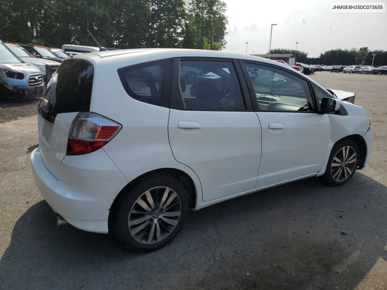 2013 Honda Fit VIN: JHMGE8H35DC073655 Lot: 63759274